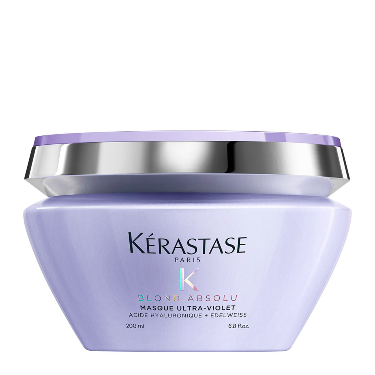 Kerastase Blond Absolu Masque Ultra-Violet Μάσκα με Μωβ Χρωστική για Βαμμένα Ξανθά Μαλλιά 200 ml