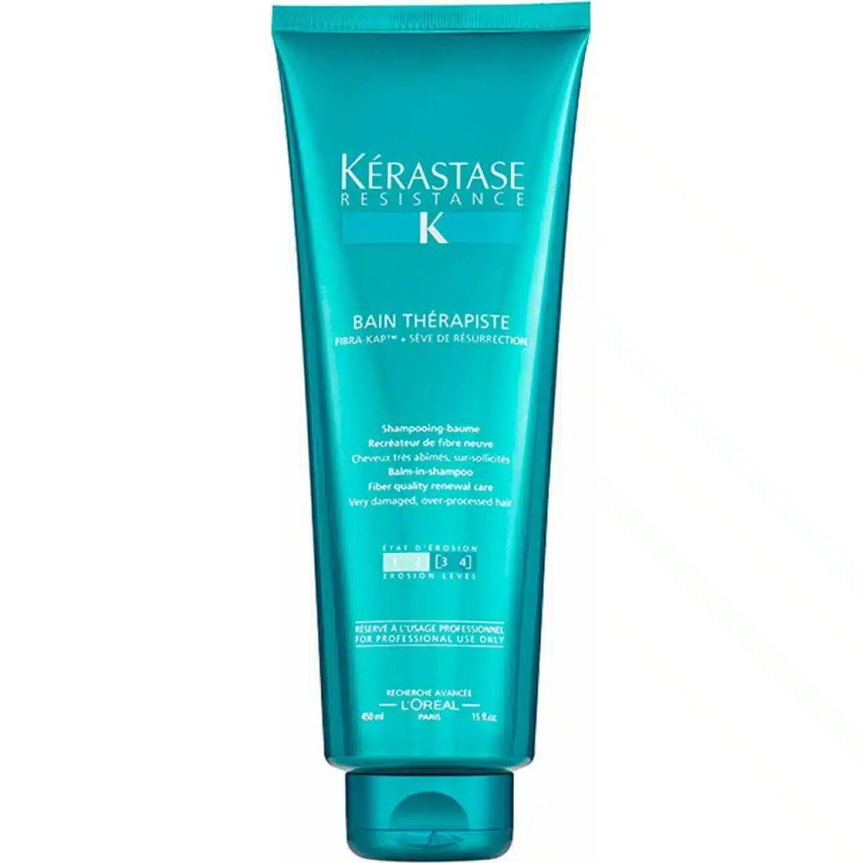 Kérastase Resistance Bain Therapiste Σαμπουάν Αναδόμησης Μαλλιών 450ml